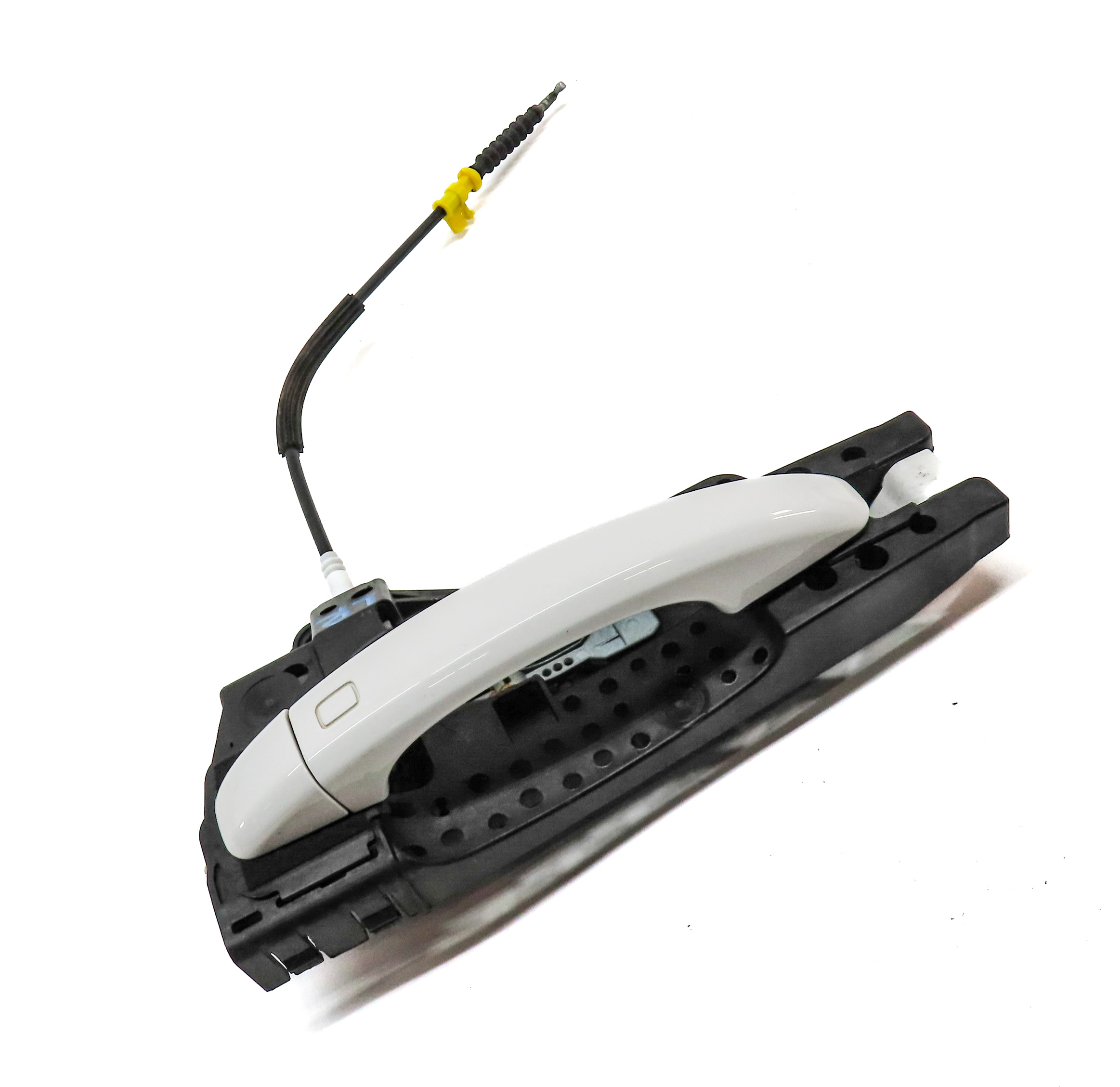 2015-2018 AUDI Q3 (8U) REAR LEFT EXTERIOR DOOR HANDLE (White) — exact item pictured